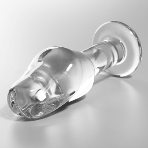 NEBULA SERIES BY IBIZA - MODELO 6 PLUG ANAL VIDRO BOROSILICADO 12,5 X 4 CM ROSA